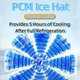thumbnail image 4 of Inserto para gorro de hielo y gel con una duración de hasta 5 horas. Adecuado para trabajos al aire libre, ciclismo y otras actividades., 4 of 5