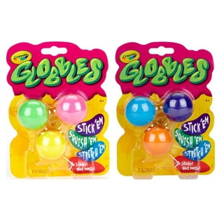 Crayola Globbles Faces Squeeze Balls 3pk Assorted