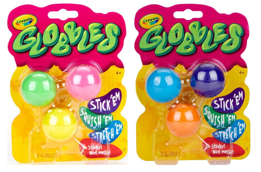 Crayola Globbles 16Count, Squish & Fidget Toys, Stocking Stuffers