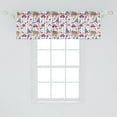 thumbnail image 2 of Ambesonne Paris Valance Pack of 2, Various City, 54"X18", Multicolor, 2 of 4