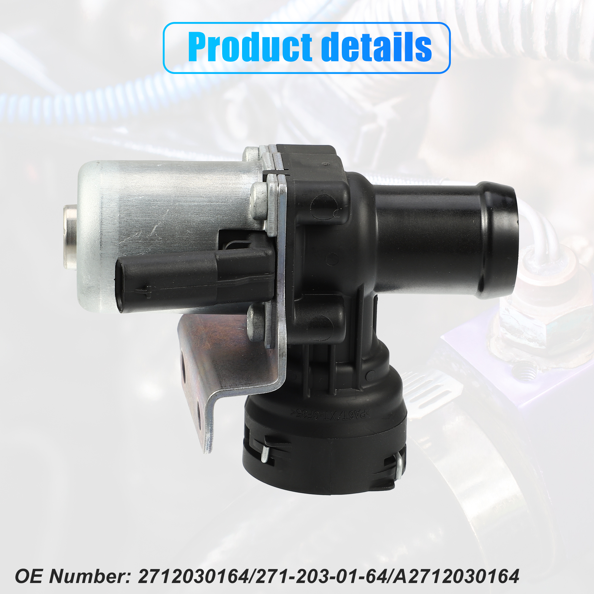 Genuine Mercedes Heater Control Valve Solenoid For W164, W203, W204, W211, W221, C209 - OEM 2722000031