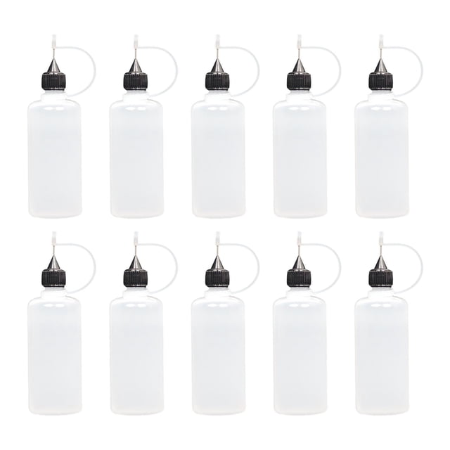 Botellas con punta de precisión, gotero líquido, suministros de herramientas para modelos de Hobby, herramienta de Quilling DIY para manualidades de 60ml