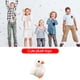 thumbnail image 5 of SAYOO Muñeco de peluche de peluche para niñas y niños, juguete de tamaño portátil con forma de animal de dibujos animados, regalo de cumpleaños, Navidad, boda, fiesta SAYOO  casual, 5 of 8