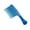 Blue, variant on Large Wide Tooth Comb Plastic Handle Detangling Brush to Reduce Hair Loss