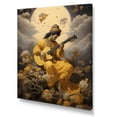 thumbnail image 2 of Designart "Narada, The Melodious Traveling Musician" Hinduism Wall Decor, 2 of 7