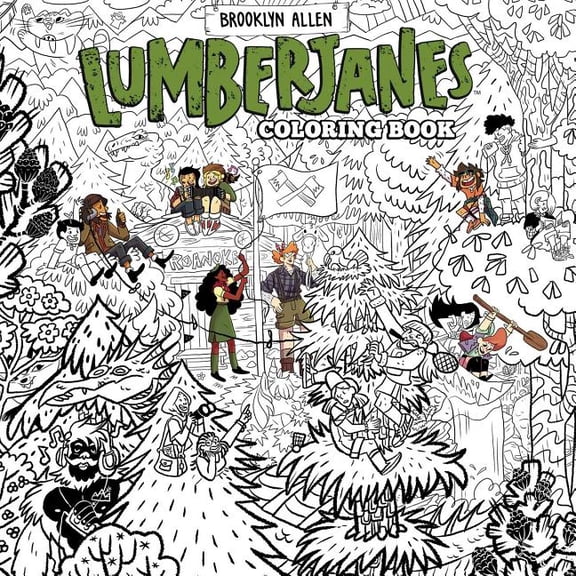 Lumberjanes: Lumberjanes Coloring Book (Paperback)