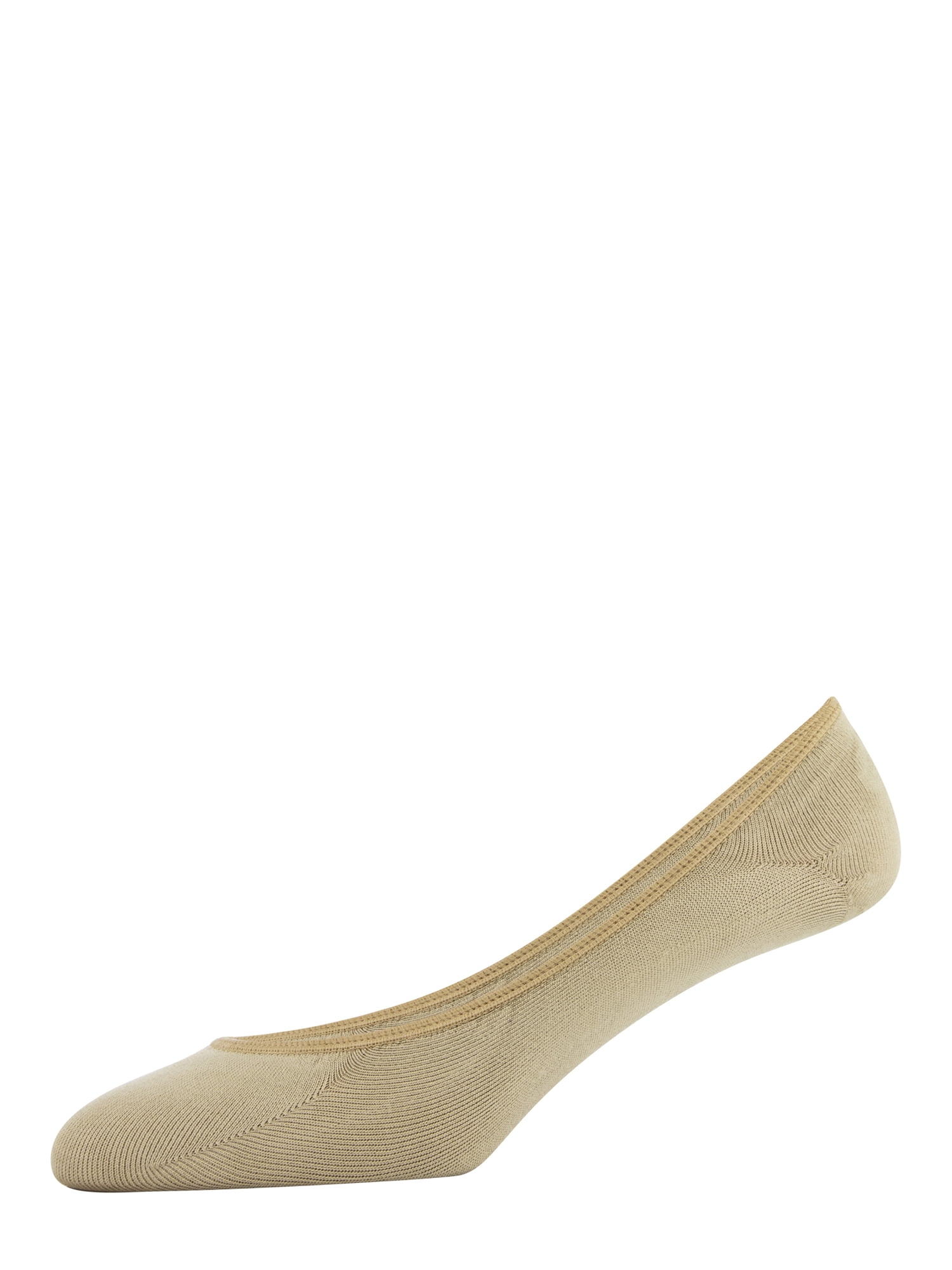 Peds Women's Lightweight Super Low Cut No Show Liner Socks, Shoe Sizes 5-10, 5-10W and 8-12, 3 Pairs