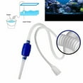 thumbnail image 5 of HUNM Aquarium Siphon Fish Tank Syphon Vacuum Cleaner Pump Semi-automatic Water Change Changer Gravel Water Filter Accessories M6I9, 5 of 5