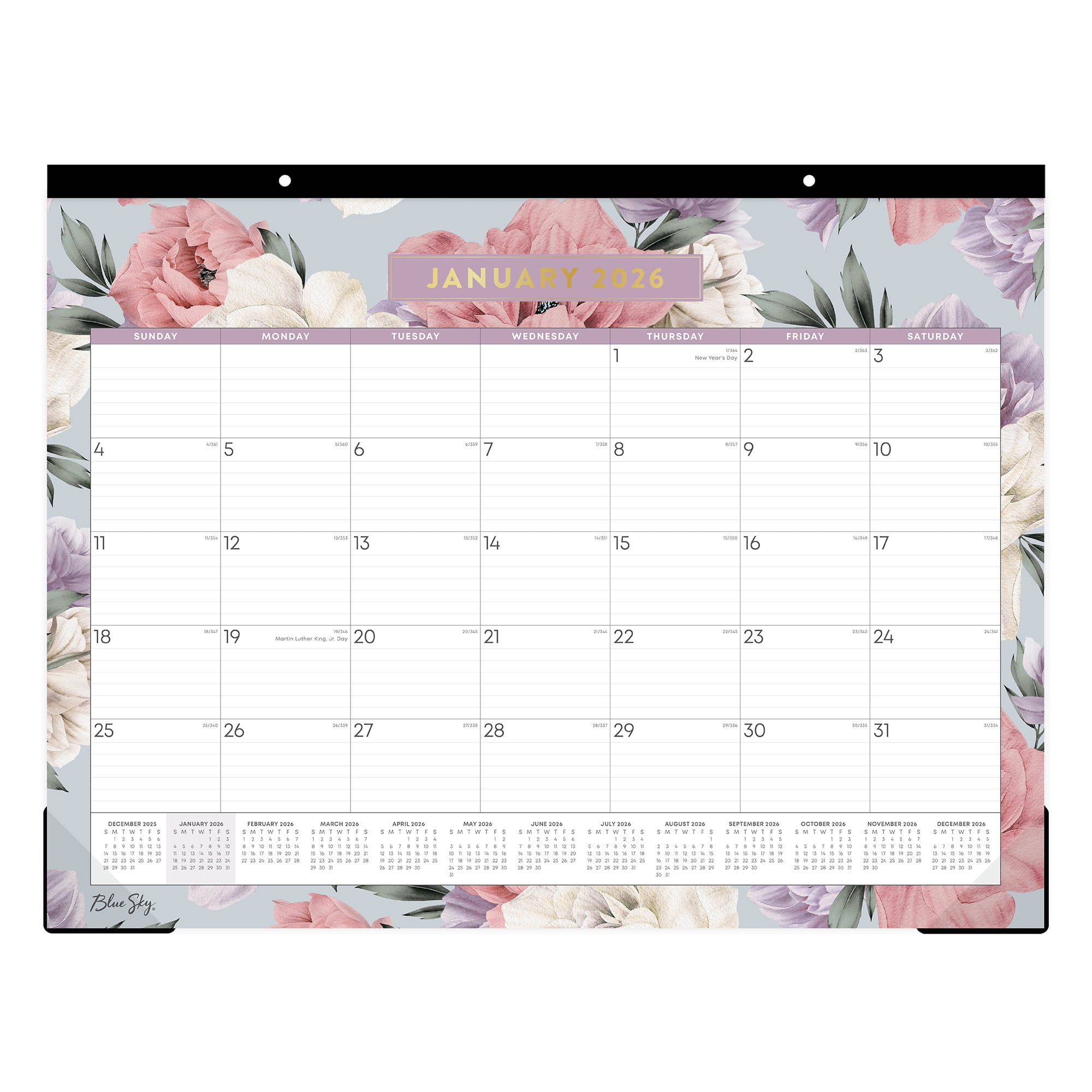 AT-A-GLANCE 2025 Calendario De Computadora Y Base, Semanalmente, 5-1/2 X 7 Pulgadas, Flip-A-Week (SW700X0025