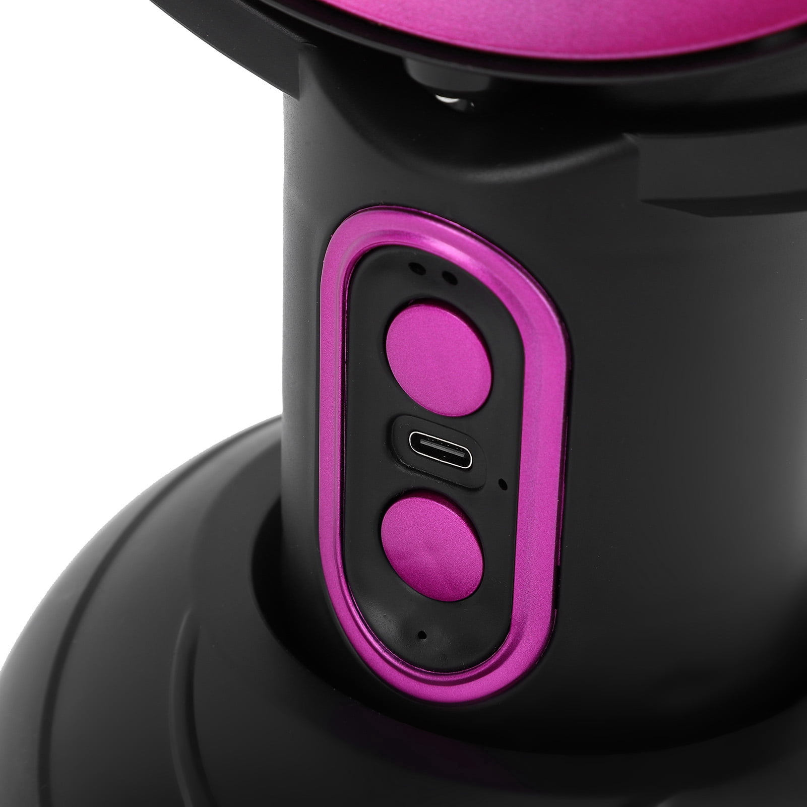 Nieyigj Mini Desktop Range Hood, Portable Negative Ion Kitchen Exhaust Fan with Detachable Oil Box & Filter for Indoor Cooking, 13.8x5.5x6.3 inches / 35x14x16 cm, Purple
