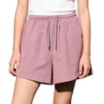 thumbnail image 2 of Girls' Summer Thin Stretch Ice Silk Shorts, Casual Sports And Exercise Shorts, Running Dolphin Shorts Size 4-13, 2 of 9