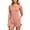 Pink, variant on Dagugfen Workout Sets for Women Sleeveless Square Neck Tank Tops Elastic Waist Shorts with Pockets Gym Basketball Athletic Sets