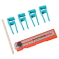 thumbnail image 5 of Woodworking Marking Ruler Multifunctional Precise Horizontal Bubble Positioning Tool Adjustable with Measuring Ruler, 5 of 9