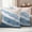 Blue, variant on Ombre Blue Waves Outdoor Waterproof Throw Pillow Covers 18x18 Set of 2, Gradient Coastal Beach Sandy Ocean Decorative Pillowcases Cushion Pillowcase for Couch Sofa Patio Outside Pillow Protector