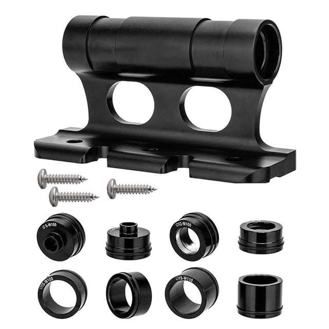 Bicycle fork mounts, bicycle racks, roof racks, bicycle racks, quick-release thru-axle brackets