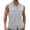 Gray, variant on ZCFZJW Western Cowboy Shirts for Men Casual Sleeveless Tank Tops Lightweight Button Down Collared T-Shirts Trendy Regular Fit Solid Shirt with Double Chest Pockets Pink S