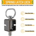 Spring Latch Lock, Spring Latch Assembly fit Weld on, Trailer Gate ...