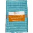 thumbnail image 2 of MUkitchen Microfiber Waffle Dishtowel, 17 by 25-1/2 Inches, Set of 2, Sea Blue, 2 of 2