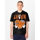thumbnail image 1 of Camiseta informal retro de hip hop para hombre, 100 % algodón, suave y transpirable, de 220 g. Camisetas con estampados gráficos de moda para verano. Camisetas de manga corta de alta calidad, cómodas, 1 of 7