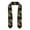 Flattened, variant on Palatial Gold Pattern Horse Print Graduation Sash,Graduation Stole,Unisex Adult Graduation Stole Shawl 91" Long,for Academic Commencements Shawl-Sharp Corner