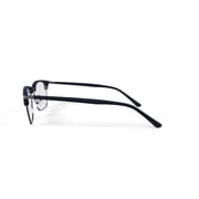 Walmart Mens Kijani Browline Prescription Eyeglasses with Case, Black/Gold