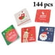 144PCS Cartes de Noël Belles Mini Cartes de Voeux Cartes de Vacances avec Enveloppes – image 1 sur 7
