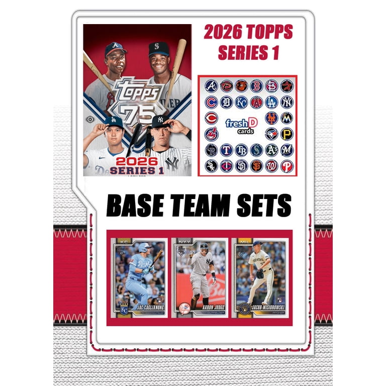 MoMo Sports Cards　38巻11巻セット 2026 Topps Series 1 Baseball Card Team Set Minnesota Twins Byron