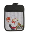 thumbnail image 1 of Porte-Pot Avec Poche (Chef Servant Du Poulet) - Ensemble De 6, 1 of 1