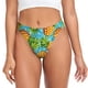 thumbnail image 1 of Fotbe Pineapple Tanga Sin Costuras para Mujer con Estampado – Panties Invisibles, Transpirables y Cómodos para Uso Diario-Medium, 1 of 6