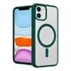 thumbnail image 1 of Funda transparente MR. GADGETS MagSafe para iPhone 16 Plus Verde, 1 of 7