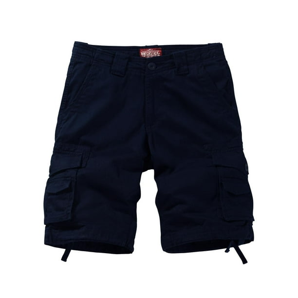 Cargo Short Match Twill Comfort para hombre, azul, talla M/30