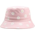 thumbnail image 2 of CoCopeaunts Summer Bucket Hat for Women Daisy Fisherman Hat Female Shading Protection Big Eaves Wild Wear Outing Fisherman Hat, 2 of 8