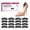 Black, variant on Welnove Heel Grips Pads for Shoes - Invisible Heel Liners for Shoes Too Big, Prevents Blisters & Rubbing - for Heels, Leather Shoes - 8Pcs, Multicolor(Men, Women)