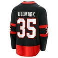 thumbnail image 3 of Men's Fanatics Linus Ullmark Black Ottawa Senators Home Premier Breakaway Player Jersey, 3 of 3