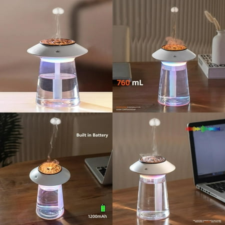 

DFDIEJZ Efficient Silent and Stylish Portable Ultrasonic Air Humidifier - Ideal for Home and Office Use. Enjoy the Temporary Aesthetic Adjustable Mist Levels and Aromatherapy Function