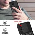 thumbnail image 4 of Magnetic Phone case compatible Oppo Realme 8 /8 Pro, Slide Camera Lens Protection and Built in 360 Rotatable Ring Holder Cheap and fine, 4 of 5