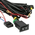 thumbnail image 5 of Fog Light Wiring Harness Kit,Push Button Switch with Wiring Harness,12V Universal Car LED Fog Light On/Off Switch Wiring Harness Fuse Relay Kit, 5 of 8