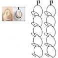 thumbnail image 1 of Paquete de 10 percheros organizadores para sombreros de béisbol brillar Electrónica, 1 of 5
