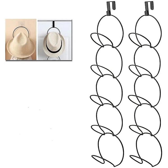 Paquete de 10 percheros organizadores para sombreros de béisbol brillar Electrónica