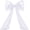 White, variant on Giant Pink Bow 24 x 42 Inch Large for Valentine Decoration Christmas Tree Car Coquette Room Wall Front Door Photo Backdrop Decor Birthday Wedding Baby Shower Party Outdoor Decorations -
