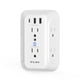 thumbnail image 5 of Multicontacto KELEK Blanco 6 Salidas con Puertos USB-A y USB-C y Supresor de Picos para Hogar, Ofici, 5 of 6