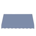 thumbnail image 2 of Awntech 5.38 Ft San Francisco Closed-Sided Fixed Awning Canopy (64.5in x 24in x 36in), Dusty Blue, 2 of 2