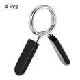 thumbnail image 3 of Unique Bargains 29mm Gym Weight Bar Barbell Dumbbell Lock Clamp Tool Spring Clip Collars 4 Pack, 3 of 6