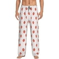 thumbnail image 2 of Kdxio Strawberry Print Men's Sleep Pajama Pant Lounge Pants with Pockets, 2 of 8