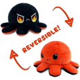 thumbnail image 3 of The Original Reversible Octopus Plushie - Pink + Aqua - Cute Sensory Fidget Stuffed Animals That Show Your Mood, 4 Inch, 3 of 5