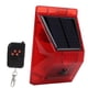 thumbnail image 3 of Advertencia de Luz de Sonido, 129DB 433MHz LAmpara Estroboscópica Control solar Remoto IP65 Impermable 125 Angle de Deteccióni Anti -Robo para el Hogar para granja para, 3 of 7