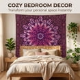 thumbnail image 4 of XaaKee Tapestry For Bedroom, Psychedelic Decor Plum Tapestry, High-Quality Polyester Wall Tapestry Art Decor 60x40Inch, 4 of 9