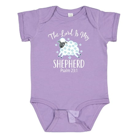 

Inktastic The Lord is My Shepherd Psalm 23 Gift Baby Boy or Baby Girl Bodysuit