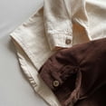 thumbnail image 5 of Godderr Newborn Boys Shirt for Toddler Shirt Jacket for 9M-5Y Long-Sleeved Cotton Pockets Button Clothes Lapel Cardigan Jacket Autumn Winter Boys Shirt, 5 of 5