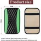 thumbnail image 2 of Cojín de cuero para reposabrazos de coche (verde), cojín impermeable para reposabrazos de asiento, accesorios cómodos para la mayoría de coches, furgonetas y todoterrenos, 2 of 5